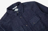 【3sixteen】Crosscut Western Indigo Selvedge Fleece / 隱藏限定款 重磅針織赤耳 藍染西部襯衫