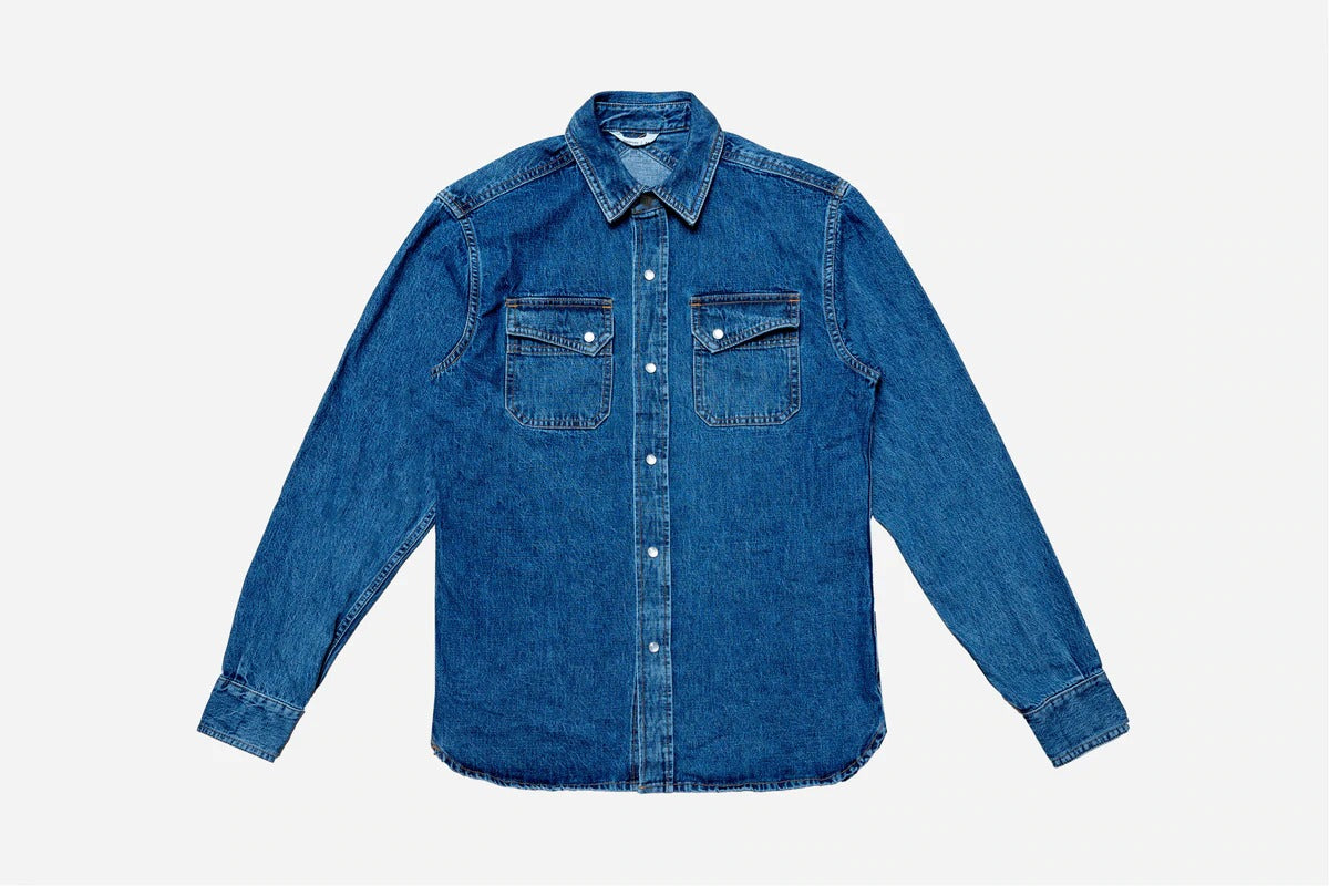 3sixteen】Crosscut Western Stonewashed Denim – Blue Beach Denim