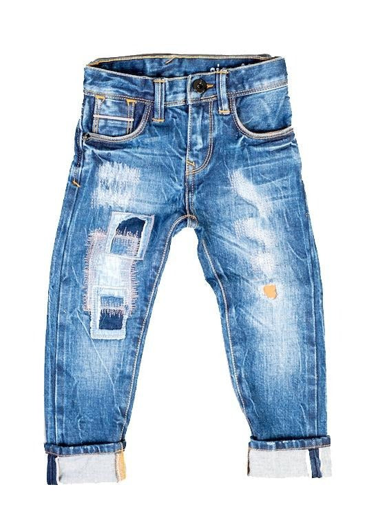 【Denim.Lab Holland Denim Laboratory】mini.lab – nash 150 Japan's top selvedge children's clothing 
