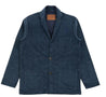 [Naked and Famous] Blazer - Heavy Velvet Twill - Blue 
