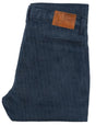 【Naked and Famous】Tapered Chino - Heavy Velvet Twill Trousers - Blue 