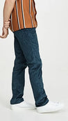 【Naked and Famous】Tapered Chino - Heavy Velvet Twill Trousers - Blue 