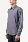 【HELLEQUINO】 Chambray Everyday Shirt 4.5oz / 特殊剪裁 藍染 義大利水手布 襯衫