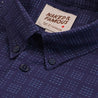 【Naked and Famous】Easy Shirt - Sashiko Dobby Navy / 藍染刺子襯衫