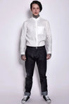 【HELLEQUINO】 The Pants-Raw Selvedge Denim 11oz / 特殊剪裁 小直筒彈性原色褲
