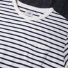【Benzak Denim Developers】BT-01 POCKET TEE dark grey melee & black striped / 口袋素Tee 灰黑條紋