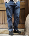 【3sixteen】Cinch Fatigue Pant Indigo/White 5x5 Denim / 美製 5X5 訂製丹寧 軍裝工作褲