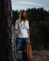【Indigofera】Kernion T-Shirt / 頂級匹馬棉 3D無盡之夏 特殊剪裁 五分袖衫