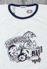 【Indigofera】Kernion T-Shirt / 頂級匹馬棉 3D無盡之夏 特殊剪裁 五分袖衫