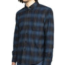 【Naked and Famous】Easy Shirt - Brushed Plaid - Blue / 微刷毛 法藍絨襯衫