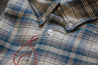 【Naked and Famous】Easy Shirt - Cotton Silk Flannel - Cream 