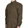 【Naked and Famous】Easy Shirt- Yarn Dyed Corduroy-Khaki Green 