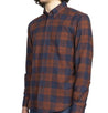 【Naked and Famous】Easy Shirt - Triple Twist Yarn Vintage Flannel - Rust / 特殊三重撚棉線 法藍絨襯衫