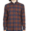 【Naked and Famous】Easy Shirt - Triple Twist Yarn Vintage Flannel - Rust / 特殊三重撚棉線 法藍絨襯衫