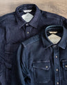 【3sixteen】Crosscut Western Indigo Selvedge Fleece / 隱藏限定款 重磅針織赤耳 藍染西部襯衫