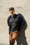 【3sixteen】Crosscut Western Indigo Selvedge Fleece / 隱藏限定款 重磅針織赤耳 藍染西部襯衫