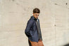 【3sixteen】Crosscut Western Indigo Selvedge Fleece / 隱藏限定款 重磅針織赤耳 藍染西部襯衫