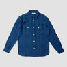 【3sixteen】Crosscut Handloom Shirt - Indigo 