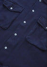 【Universal Works】L/S UTILITY SHIRT Cotton Linen Shirt