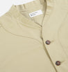 【Universal Works】ML SHIRT / 短袖棒球襯衫 卡其色