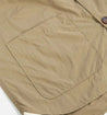 【Universal Works】 TRAVAIL SHIRT - Tan / 休閒工作 腰側雙袋 襯衫 卡其色