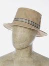 【Universal Works】PORK PIE Bucket Hat /滾邊壓紋漁夫帽 沙色