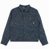 【Naked and Famous】Pickle Rick "Solenya" Selvedge with Chenille Embroidery / 21聯名瑞克&莫蒂 黃瓜瑞克 牛仔外套