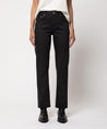 【Nudie Jeans】Straight Sally Everblack Jeans 