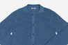 【3sixteen】義大利藍染匹馬棉 開襟立領毛衣／Pima Cotton Collared Cardigan