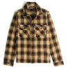 【Naked and Famous】 Vintage Flannel Work Shirt-Sand 