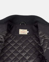 【Dehen 1920】Varsity Jacket Black / Black Leather