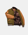 【Dehen 1920】Varsity Jacket Rust／Olive 