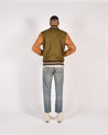 【Dehen 1920】Varsity Jacket Rust／Olive 