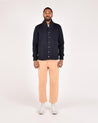 【Dehen 1920】Heavy worsted wool Shawl Sweater Coat 2.0 Navy