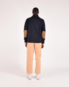 【Dehen 1920】Heavy worsted wool Shawl Sweater Coat 2.0 Navy
