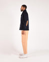 【Dehen 1920】Heavy worsted wool Shawl Sweater Coat 2.0 Navy