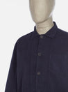 【Universal Works】細燈芯絨 寬版工作襯衫 午夜藍／Fine Cord Bakers Overshirt