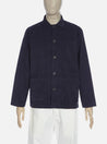 【Universal Works】細燈芯絨 寬版工作襯衫 午夜藍／Fine Cord Bakers Overshirt