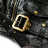 【FINE CREEK LEATHERS】Gardner Horsehide Leather Rider Jacket / 植鞣革馬皮翻領騎士外套 新版