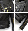 【FINE CREEK LEATHERS】Gardner Horsehide Leather Rider Jacket / 植鞣革馬皮翻領騎士外套 新版
