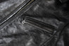 【FINE CREEK LEATHERS】Alonzo Horsehide Leather Jacket / 植鞣革馬皮拉鍊騎士外套