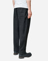 【3sixteen】Drawstring Pant Black Linen／麻質修身鬆緊褲