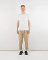 【Dehen 1920】Heavy Duty Tee - Single Pocket－Classic White 