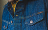 【Nudie Jeans】義製復古毛絮深染 丹寧外套 Bobby Soaked Neps