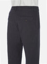 【Universal Works】Marl Twill Aston Pant charcoal／gray