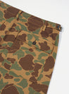 【Universal Works】Fatigue Short In Sand UW Cotton Camo／軍用面料迷彩短褲