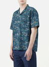 【Universal Works】Camp Shirt In Indigo Jungle Chambray