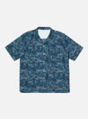 【Universal Works】Camp Shirt In Indigo Jungle Chambray