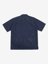 【Universal Works】Camp Shirt In Indigo Yokohama Cotton-Linen