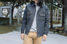 【Indigofera】Fargo Jacket, Fabric No. 3 S.T.P.F / 復古未預縮毛感丹寧 原創工作夾克